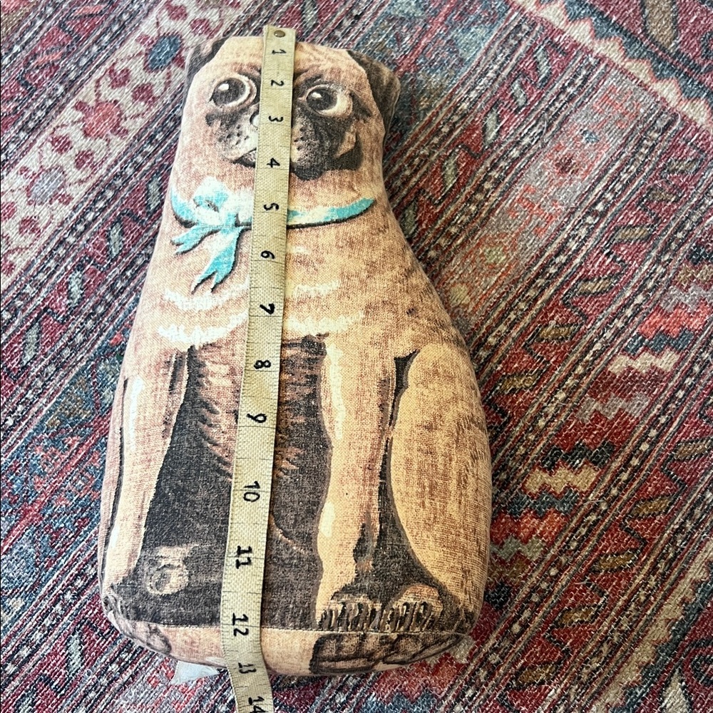 The Toy World Vintage Pug Pillow - Picture 7 of 7
